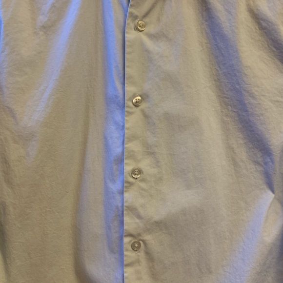 Alfani slim fit mens dress shirt, smoke blue color - Picture 11 of 12